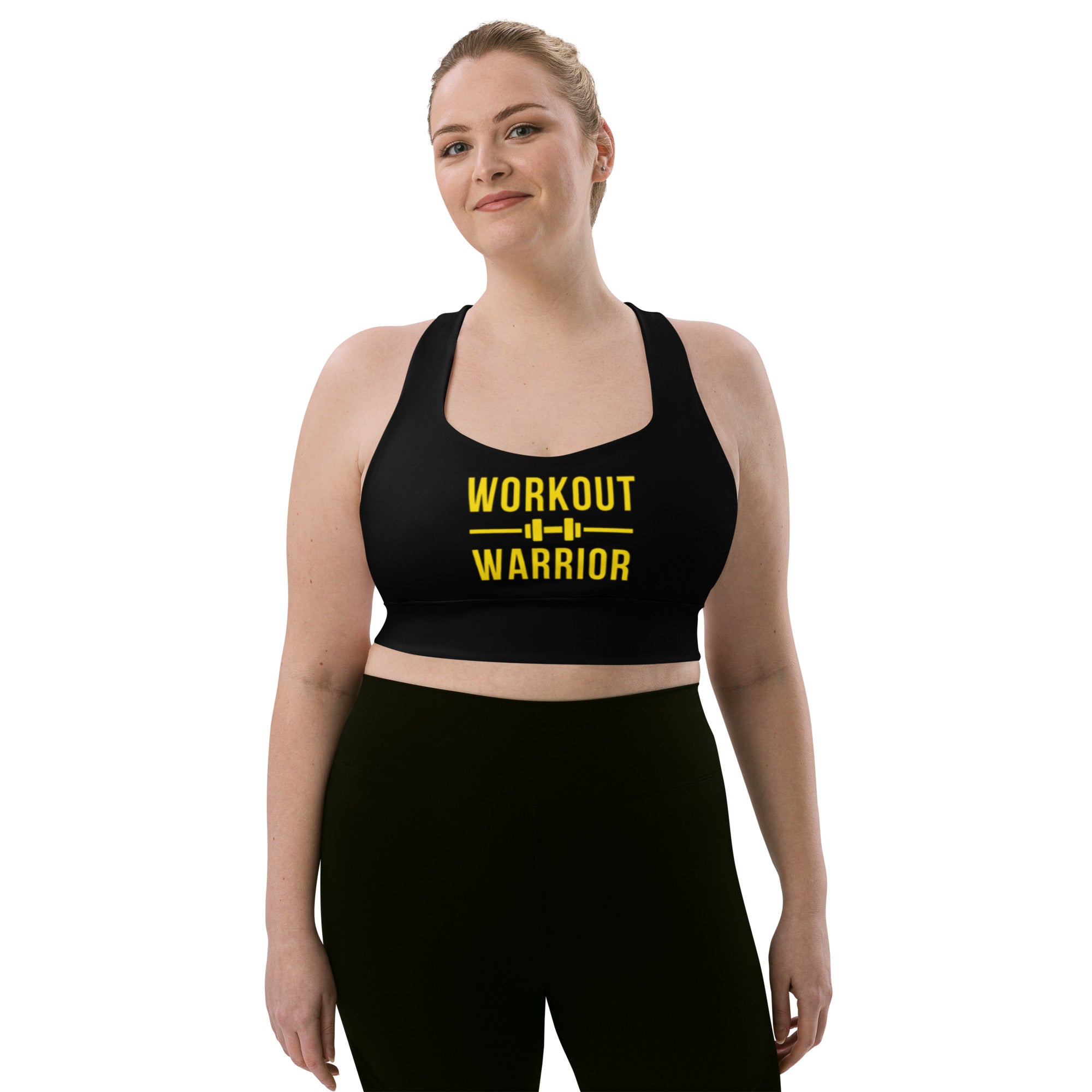 Workout Warrior Longline Sports Bra